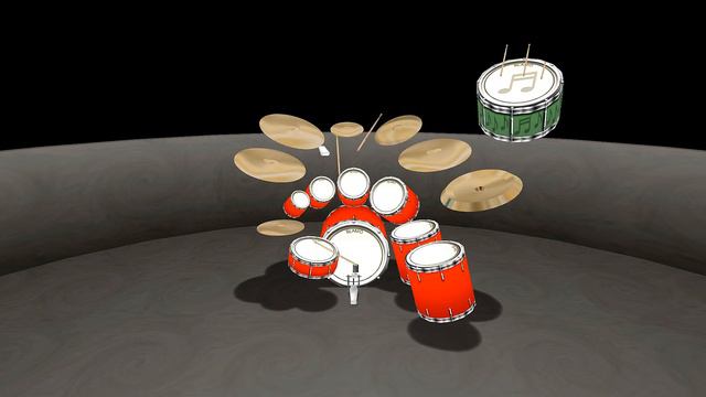 Drum Machine Yamaha Orchestra Drum Kit! Cool sound! Animusic! смотреть онлайн