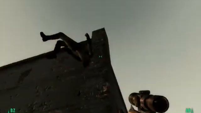 Fallout 3 - another Enclave camp occupied by raiders !!! смотреть онлайн