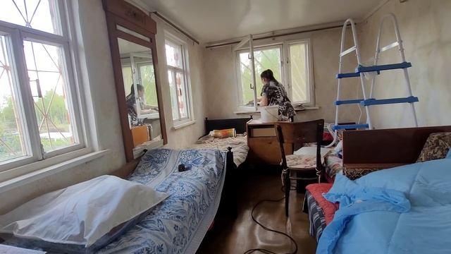первая уборка на даче после зимы/мои покупки-женские радости смотреть онлайн