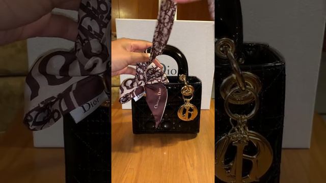 LADY DIOR TWILLY SCARF WRAP (BOW)