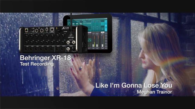 Vocal Test Recording - MIDAS MR18 + BEHRINGER X-Air XR18 XR16 XR12 X18