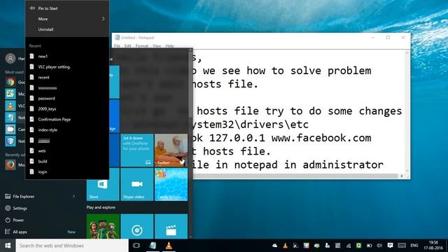 Cannot Edit C:\Windows\System32\drivers\etc\hosts file solve problem easily 2016 смотреть онлайн