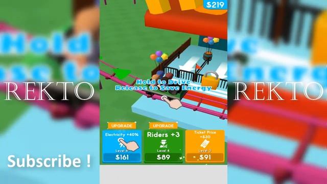 Hyper Roller Coaster - ALL LEVELS - iOS/ANDROID Gameplay смотреть онлайн