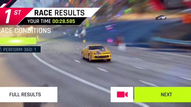 Asphalt 9|Racing|CHEVROLET CAMARO LT| Level 27|San Francisco| Railroad Bustle| Mobile Game|Race Gam смотреть онлайн