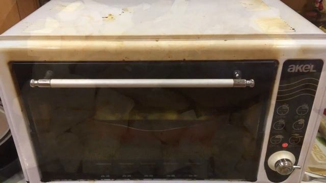 Петух с Картошкой в печи/Ужин для семьи/Закат в Деревне/Family в Деревне