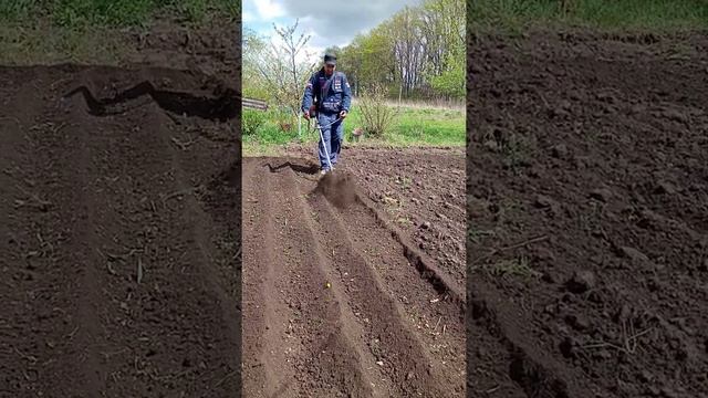 рыхление почвы бензокосой смотреть онлайн