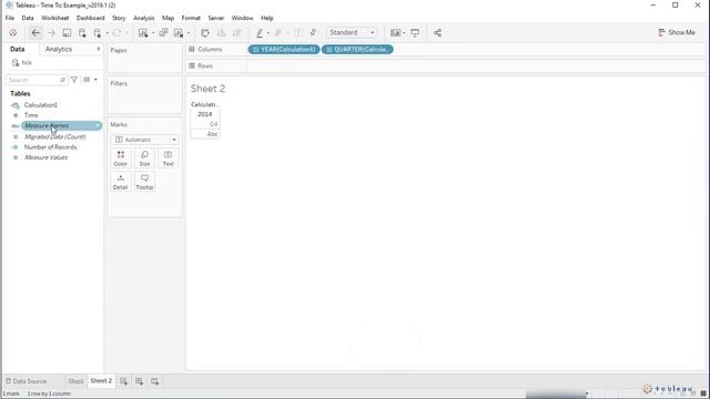 How to Transform Datetime Tick into a Date Time Format using Tableau Calculations in Tableau Deskto смотреть онлайн
