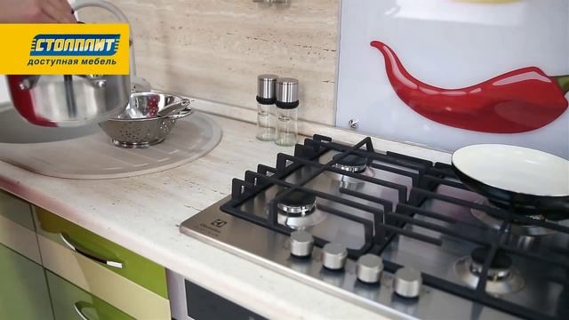 Кухонная система «Регина» Дуб Песочный Олива глянец+Ваниль стекло смотреть онлайн