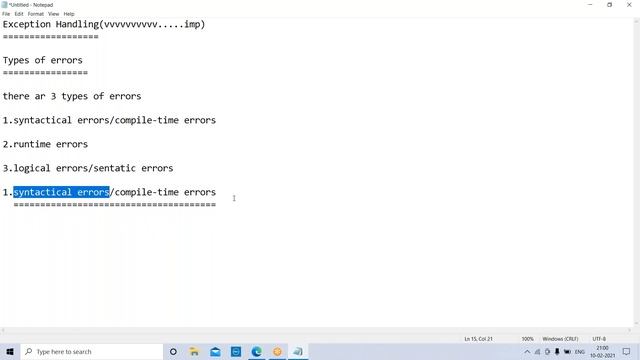 Command Line Arguments and Introduction to Exception Handling in java смотреть онлайн