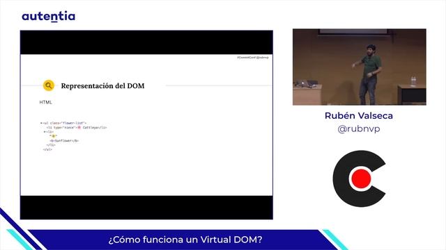 ¿Cómo funciona un Virtual DOM? Por Rubén Valseca смотреть онлайн