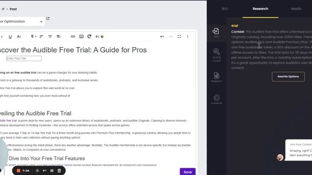ContentatScale: 1 click SEO refined 2500+ word post? For real? смотреть онлайн