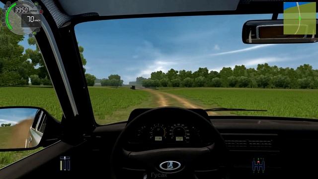 ЖЁСТКИЙ OFFROAD И БРОД на НИВЕ! - City Car Driving + РУЛЬ смотреть онлайн