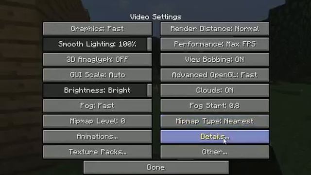 Optifine Minecraft 1.2.5 free download смотреть онлайн