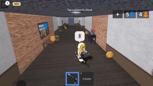 играю в мм2 в скине "САХАРКА". Я победила!Мм2//gameplay//roblox//mm2//+со звуком