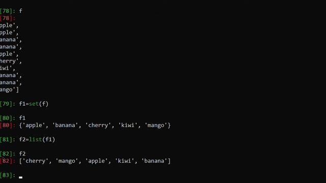 Remove Repeating values from List and tuple very quickly in Python смотреть онлайн