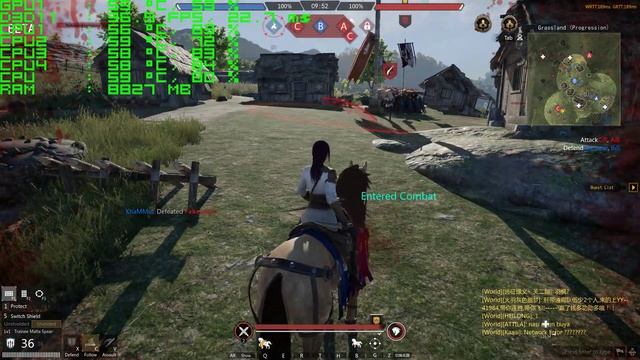 Conqueror's Blade beta (Ultra) - GTX 1070 + i5 4460 смотреть онлайн