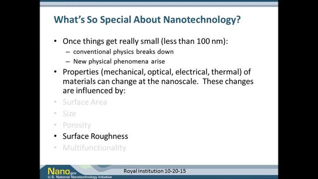 Nanotechnology 101 The Biggest Thing You've Never Seen смотреть онлайн