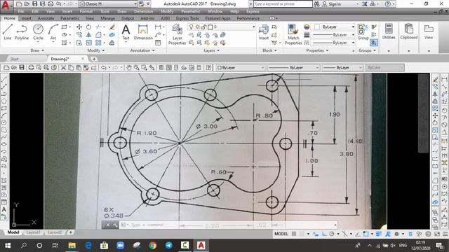 19) AutoCAD (Mechanical & Energy) 7 смотреть онлайн