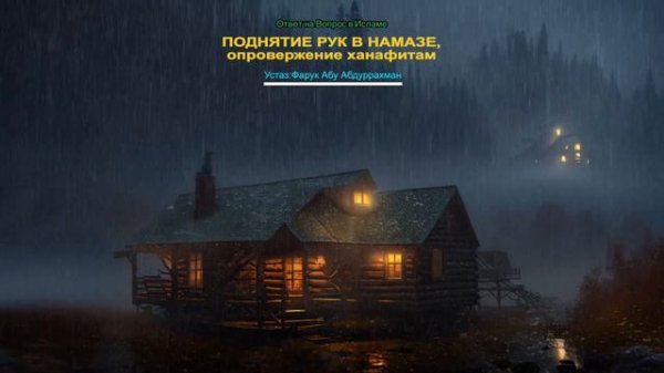 ПОДНЯТИЕ РУК В НАМАЗЕ,  ОПРОВЕРЖЕНИЕ ХАНАФИТАМ.