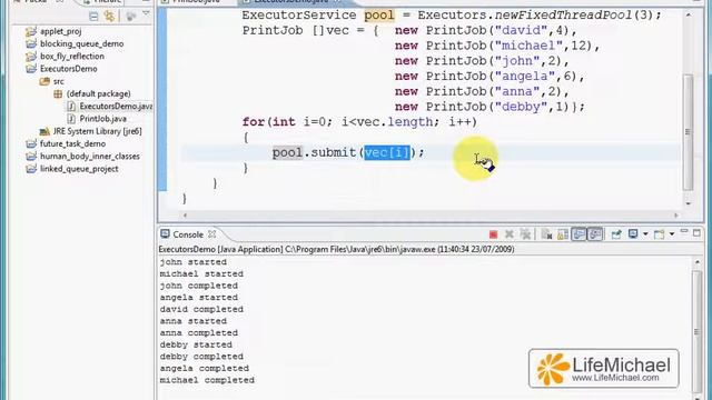 Java Threads Pool lUixwl5APT4 смотреть онлайн