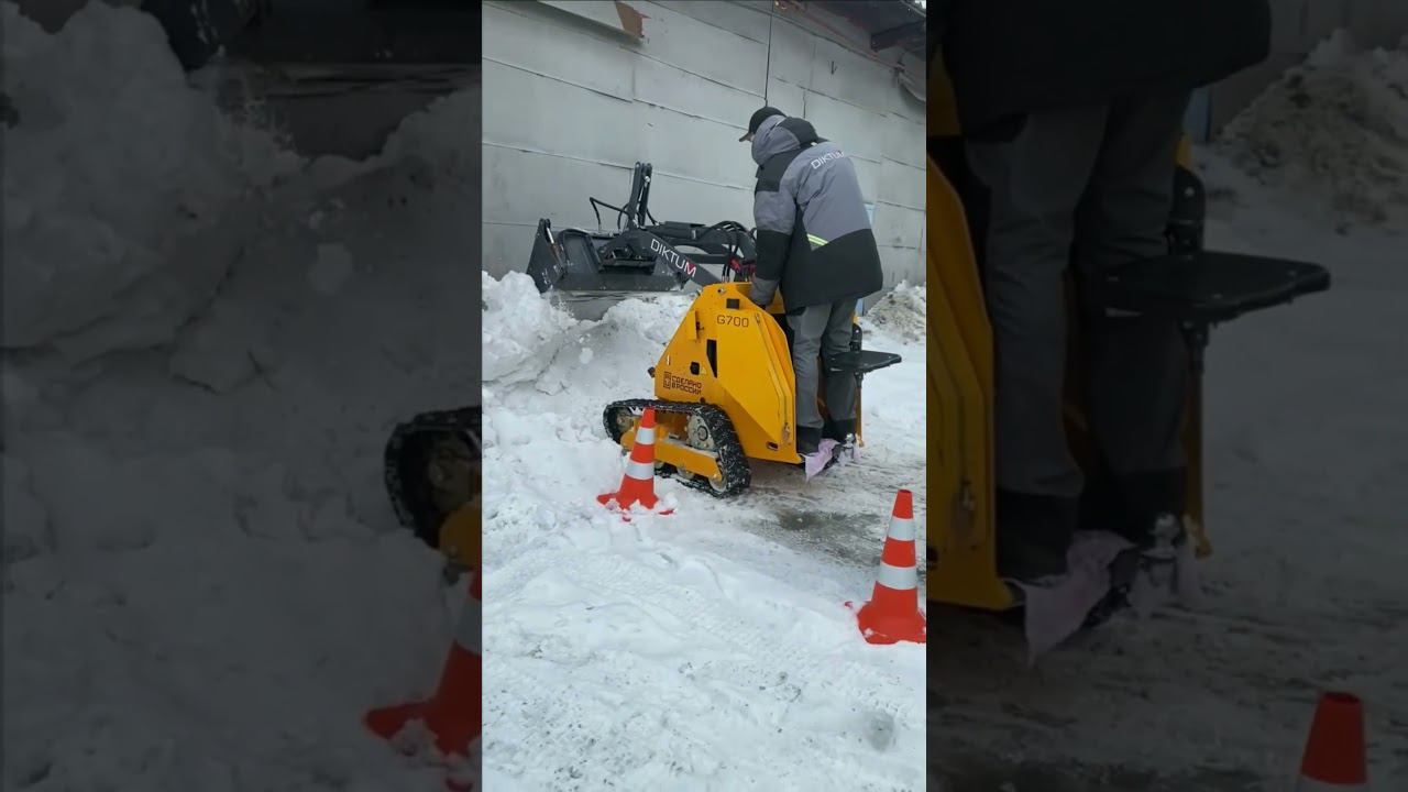 ДИКТУМ. Сервис. Подготовка мини-погрузчика к отгрузке. #минипогрузчик #diktum #спецтехника смотреть онлайн