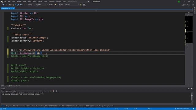 Python: How to Put an Image into a Label! (Using Tkinter & Pillow) смотреть онлайн