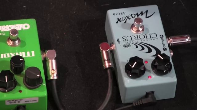 MAXON ASC10 Ambient Stereo Chorus guitar pedal demo with Pure Salem Wood Soul смотреть онлайн