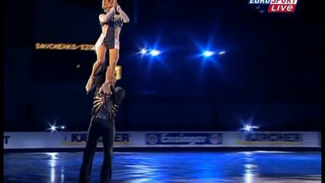 2008 Oberstdorf Aljona Savchenko und Robin Szolkowy Pie Jesu.avi смотреть онлайн