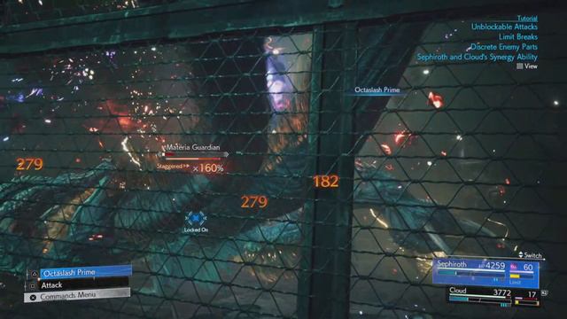 Octaslash Prime Sends Sephiroth Out of Bounds - Final Fantasy 7 Rebirth смотреть онлайн
