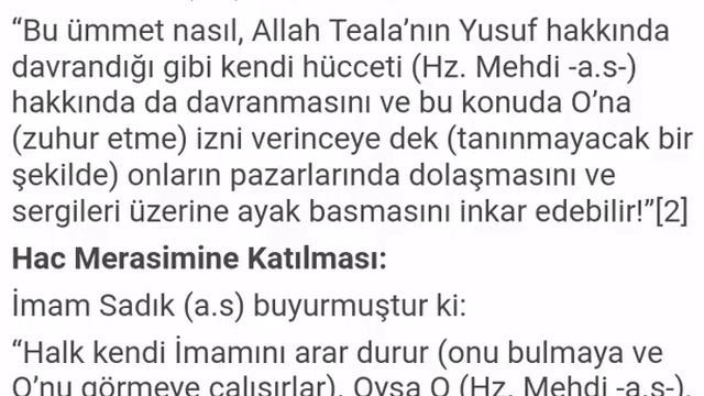 HZ.ALİ'NİN HZ MEHDİ HAKKINDA MUHTEŞEM SÖZLERİ ! (Mutlaka İzle)