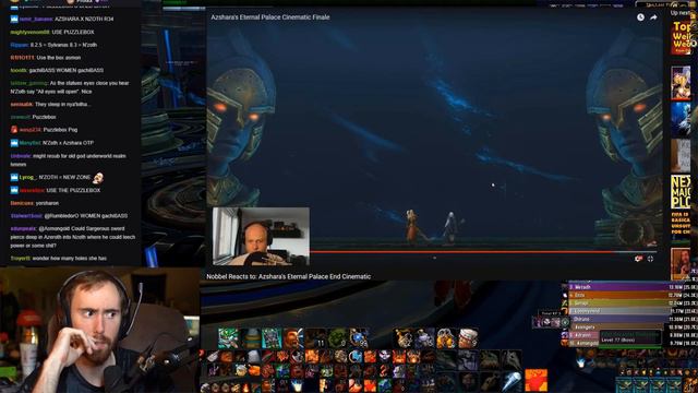 Asmongold Reacts To Nobbel Reacts To: Azshara's Eternal Palace End Cinematic
