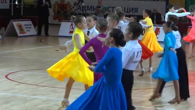 Впервые сын танцует румбу, на Турнире Губернатора. смотреть онлайн