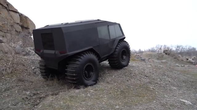 В Украине создали уникальный вездеход Atlas, удивляющий способностям смотреть онлайн