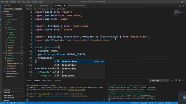 React js Tutorial # 62| Create Loader Component & add react alert in ReactJs |E-Commerce site смотреть онлайн