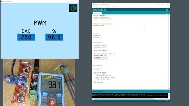 Arduino #01 - RS485 и Modbus RTU смотреть онлайн