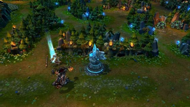 League of Legends: Charred Maokai (HQ Skin Spotlight) смотреть онлайн