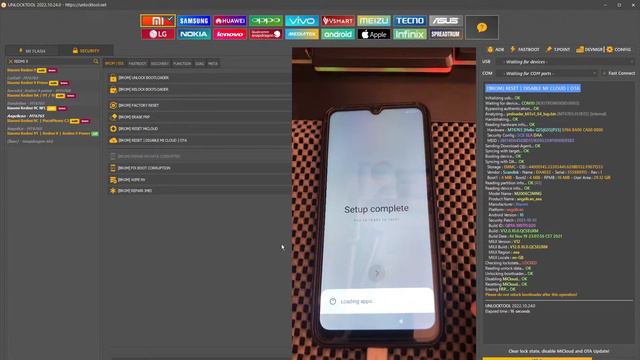 Redmi 9c NFC Disable Mi Account Xiaomi ازالة مي اكونت Unlouck Tool