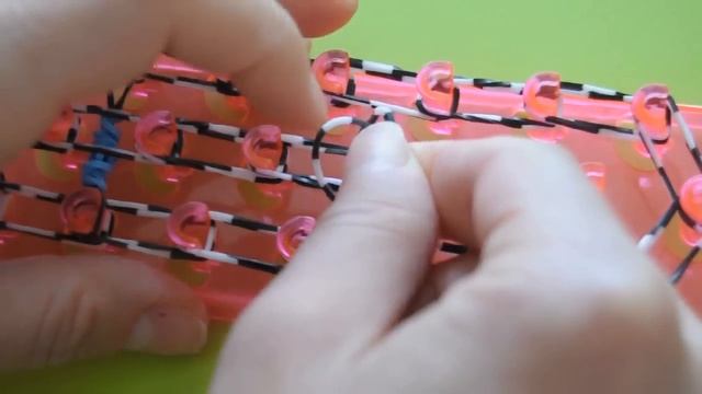 ❤Самолёт. Фигурки из резинок Happy Rainbow Loom. Как плести. Урок №109❤ смотреть онлайн