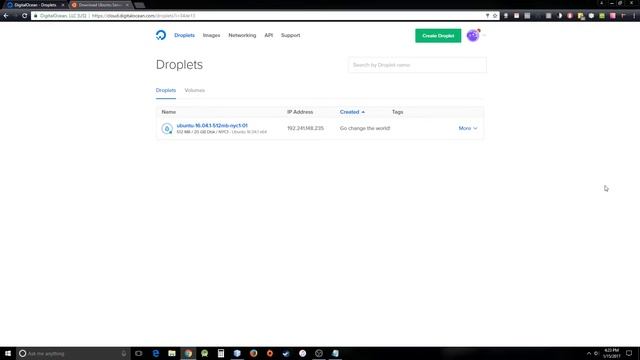 Setup Cloud Server DigitalOcean Part 1 смотреть онлайн