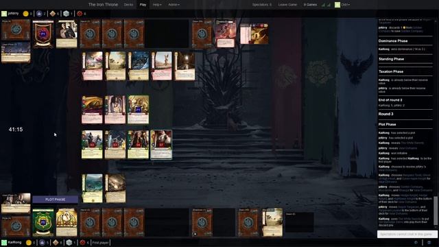 8 RoW 2023 - Game 5.6 - Targaryen (Dark Wings, Dark Words) vs Tyrell (The White Book) смотреть онлайн