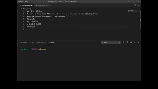 Python # Slice Strings- Python Tutorials 11 смотреть онлайн