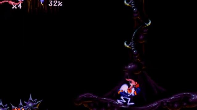 Earthworm Jim SEGA ретро игра для ТВ приставки из девяностых смотреть онлайн
