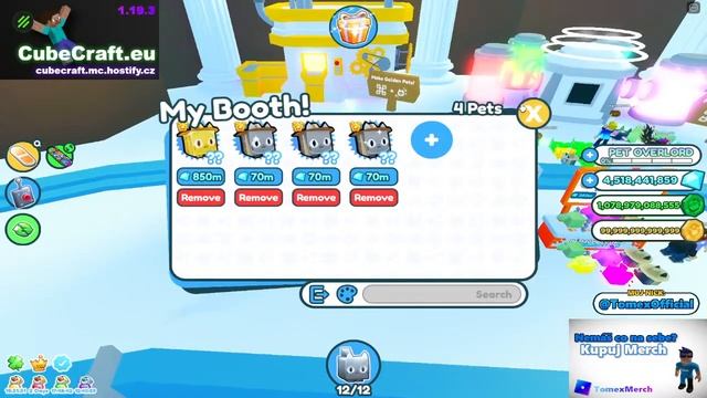 ?PET SIMULATOR X ŽÍVĚ!KOUPĚ MERCHE = ADD FRIEND!+GIVEAWAY ZA 100 ODBĚRŮ!MÁME DOODLE HOVERBOARD!? смотреть онлайн