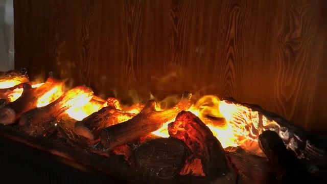 Электрический камин с 3D эффектом живого огня Salsa на HouseKamin.ru смотреть онлайн