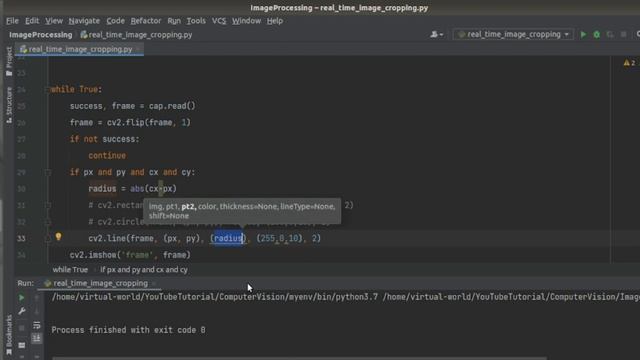 Overlay specific portion of your video by dragging it to another image using OpenCV | Python. смотреть онлайн