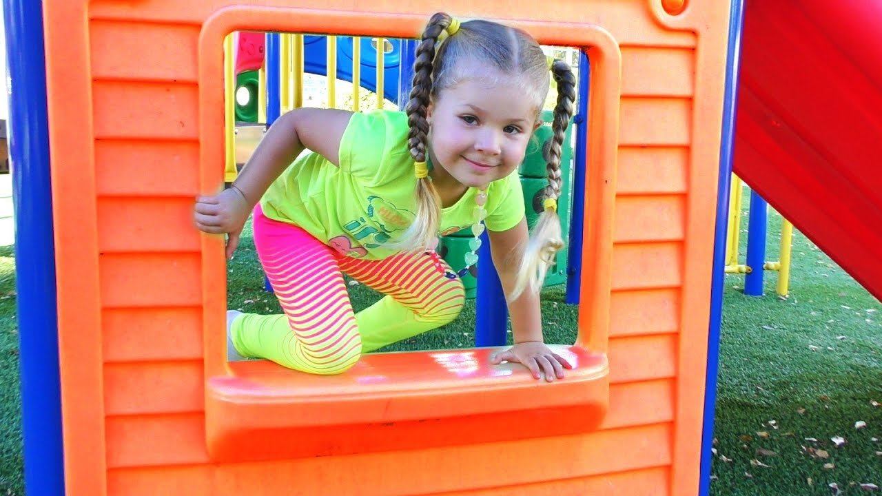 Outdoor Playground for Kids fun Play Time Nursery rhymes songs for kids смотреть онлайн