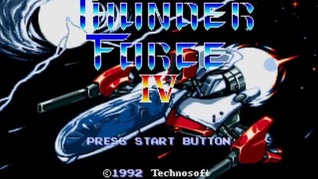 Track 01 - THUNDER FORCE IV『Lightning Strikes Again - Metal Squad』 смотреть онлайн