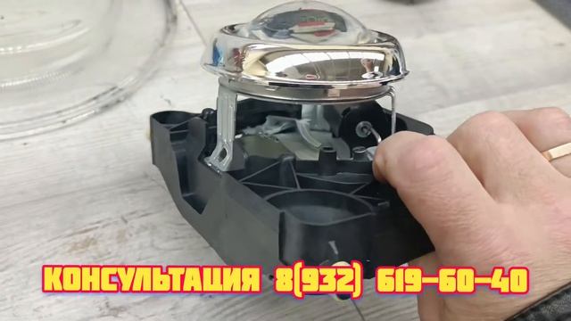 Процесс ремонта фар Mercedes Benz смотреть онлайн