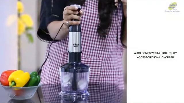 HI-TECH TURBO HAND BLENDER смотреть онлайн