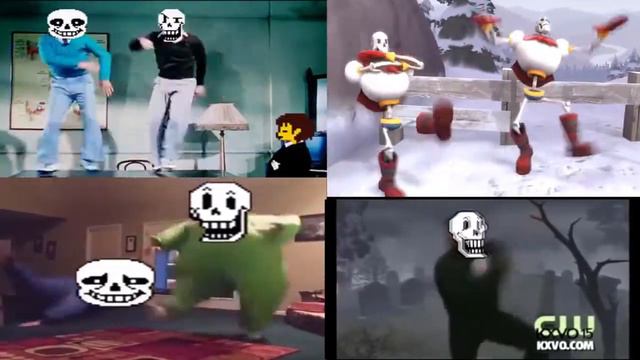 Video Game Mashups - Undertale - Bonetrousle (All Remixes in Description) смотреть онлайн